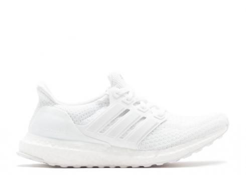 Adidas Ultraboost 20 J Triple White BA9274