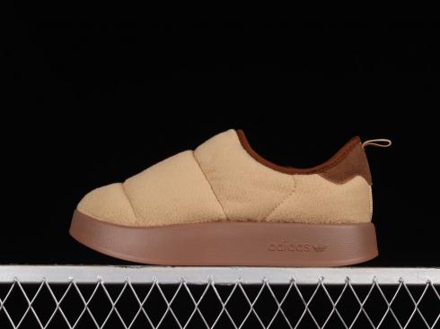 Adidas Puffylette Slip-On Brown Gold IG7153