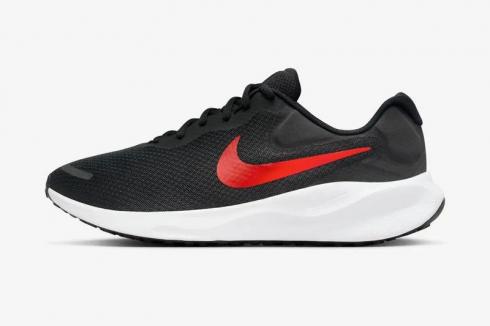 Nike Revolution 7 Black University Red White FB2207-003