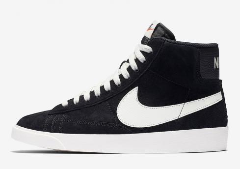 Nike Blazer Mid Black Suede AV9376-001