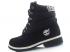 Mens Timberland Custom 6-inch Premium Boots Black White